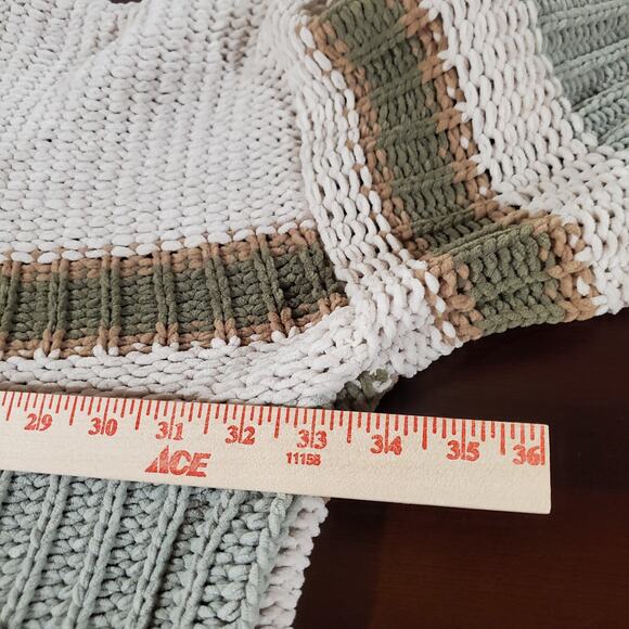 POL Sweater Womens Chunky Knit Boxy Oversized Crop Sweater Size M/L Soft Comfy - Picture 10 of 11